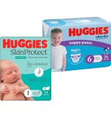 Huggies Bulk Pack Ultra Dry Nappies 30-54 Pack or Nappy Pants 24-29 Pack