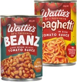 Wattie’s Baked Beanz or Spaghetti 420g