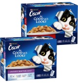 Oscar Cat Food Pouches 12 Pack
