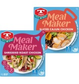 Tegel Meal Maker Free Range Shredded or Sliced Chicken* 260g