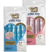 Fancy Feast Puree Kiss Cat Treats 4x10g