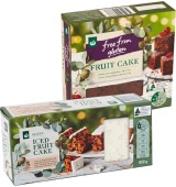 Woolworths Iced Fruit Cake Slices 5 Pack or Free From Gluten Fruit Cake 500g