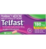 Telfast 180mg Tablets 30s