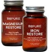 BePure Magnesium Restore Capsules 60s or BePure B-Iron Restore Capsules 30s
