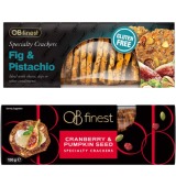 OB Finest Gluten Free Fig & Pistachio 130g or OB Finest Cranberry & Pumpkin 150g