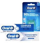 Oral B 3D White, Pro Health 110g or Floss 25-50m