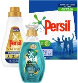 Persil Laundry Powder 2kg, Persil Ultimate Laundry Liquid 1L or Persil Quick Wash 1.18L