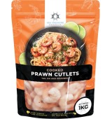 Sea Treasure Cooked Prawn Cutlets 1kg