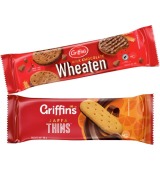 Griffin’s Thins, Chit Chat, Mini Treats or Wheaten Biscuits 180-200g