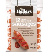 Hellers Precooked Sausages 12 Pack