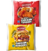 Ingham’s Crunchy Fixx Burgers or Tenders 500-600g