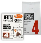 Jed’s Plunger or Beans Coffee 200g, Bean Bags 10 Pack or Refills 90g