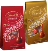 Lindt Lindor Chocolate Pouch 123-125g