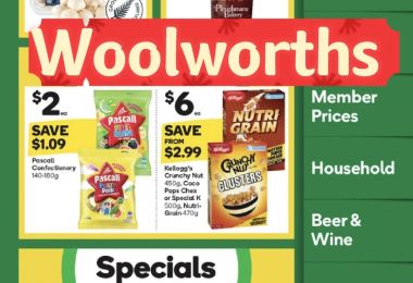 Woolworths 绿超折扣 5月18日2...