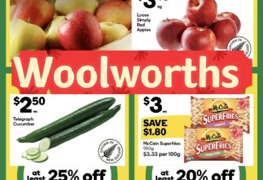Woolworths 绿超折扣 ends10...